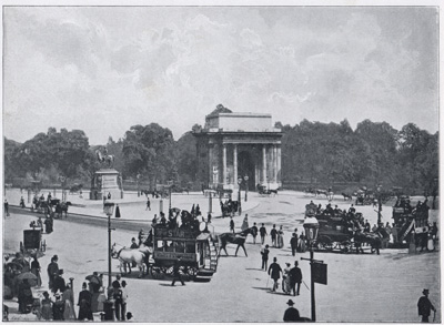 The Green Park Arch, Wellington Place